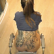 An Italian girl with elaborate tattoos is recorded from an overhead perspective as she farts and shits while sitting on a potty chair. Thuds are heard as well as pissing. Presented in 720P HD. About 5 minutes.